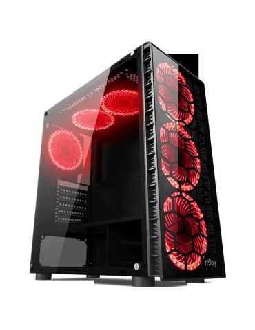 Carcasa njoy vanguard fara sursa middle tower atx 2xusb3.0 1xusb2.0 Njoy - 1