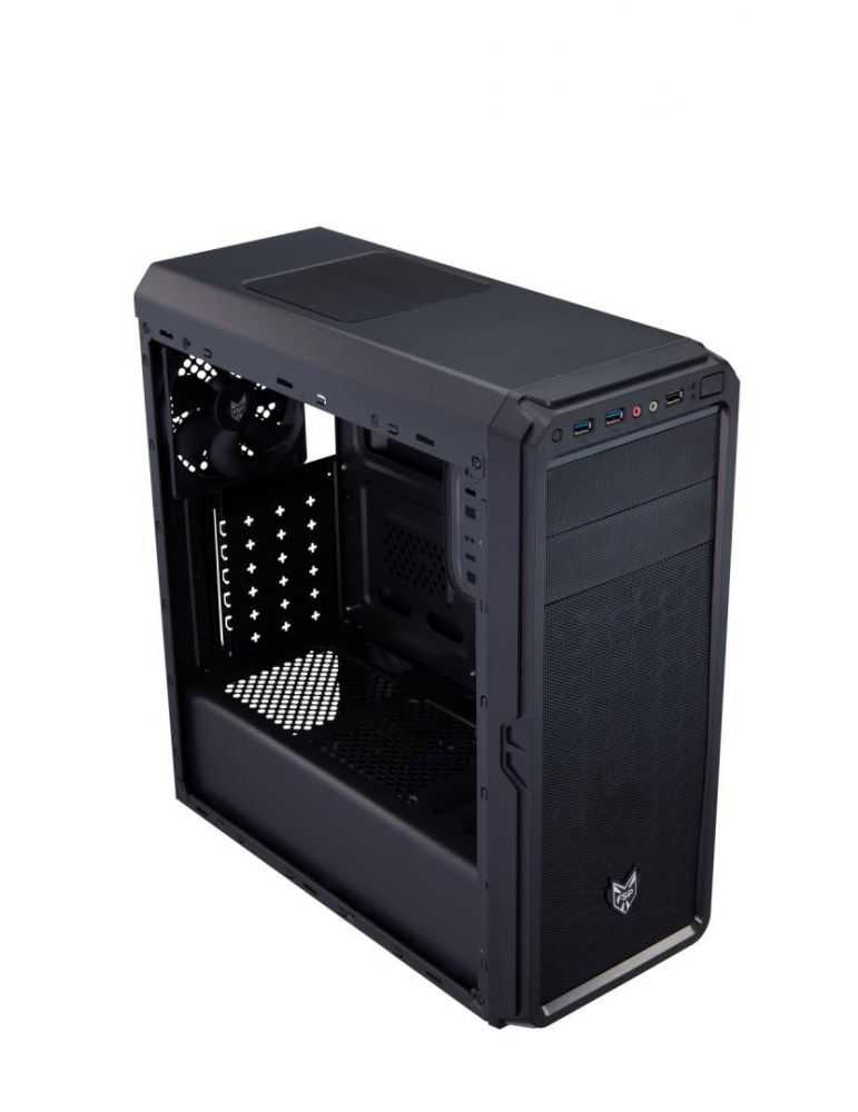 Carcasa fsp cmt110 mid tower atx fara sursa 2x usb3.0