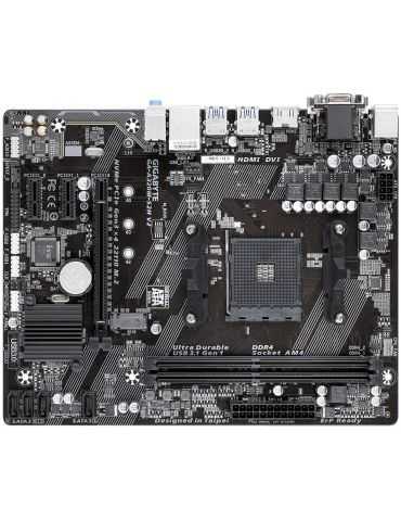 Gigabyte GA-A320M-S2H V2 (rev. 1.1) AMD B350 Mufă AM4 micro-ATX Gigabyte - 1