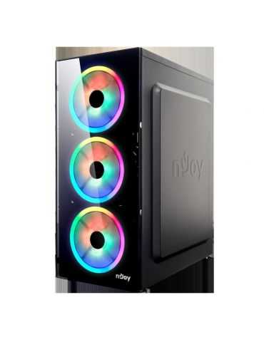 Carcasa njoy oryn fara sursa middle tower atx 2 x Njoy - 1