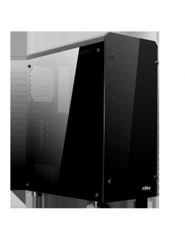 Carcasa njoy kian fara sursa atx black  tip carcasa middle Njoy - 1