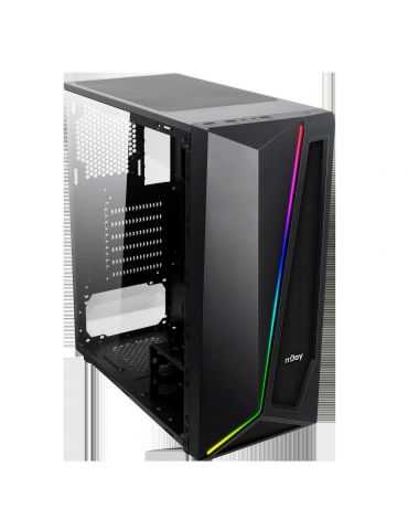 Carcasa njoy motion fara sursa atx black  tip carcasa middle Njoy - 1