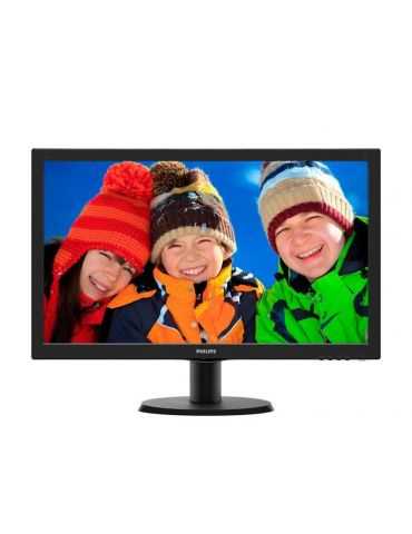 Monitor 23.6 philips 243v5lhab fhd 1920*1080 tn 16:9 wled 1 Philips - 1 - Tik.ro