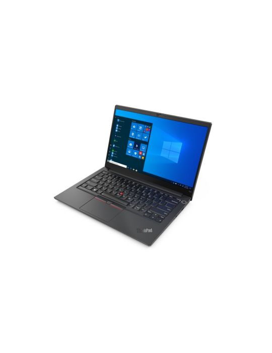 Laptop Lenovo ThinkPad E14 Gen2, Intel Core i7-1165G7, 14inch, RAM 16GB, SSD 512GB, Intel Iris Xe Graphics, No OS, Black Lenovo 