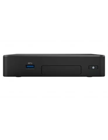 Intel NUC 8 Rugged LPDDR3-SDRAM N3350 mini PC Intel® Celeron® N 4 Giga Bites 64 Giga Bites eMMC Negru Intel - 1