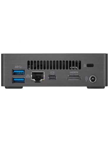 Gigabyte GB-BRI3-8130 sistem barebone Dimensiune carcasă PC 0,46L Negru i3-8130U 2,2 GHz Gigabyte - 1 - Tik.ro