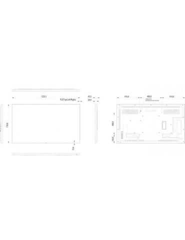 Monitor signage 55 philips 55bdl4050d fhd 1920x1080 60 hz 450 Philips - 1 - Tik.ro