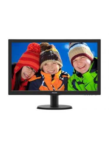 Monitor 23.6 philips 243v5qhsba fhd 1920*1080 mva 16:9 60hz wled Philips - 1