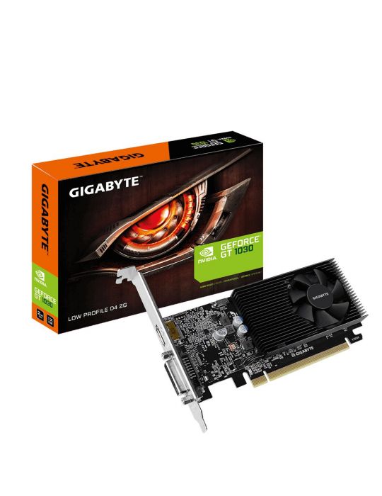 Gigabyte GV-N1030D4-2GL plăci video NVIDIA GeForce GT 1030 2 Giga Bites GDDR4 Gigabyte - 1