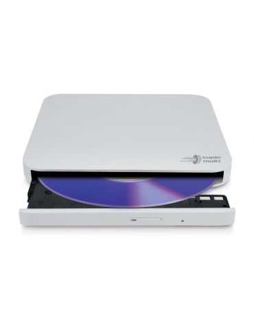 Hitachi-LG Slim Portable DVD-Writer unități optice DVD±RW Alb Hitachi-lg - 4