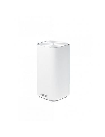 ASUS ZenWiFi AC Mini (CD6) router wireless Gigabit Ethernet Bandă dublă (2.4 GHz/ 5 GHz) 5G 4G Alb Asus - 1 - Tik.ro