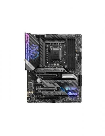 Placa de baza msi z590 gam carb wifi skt lga 1200 atx intel z590 4 x ddr4 max. 128 gb 6 x sata 3 x m.2 7.1 z590 gam carb wifi Ms