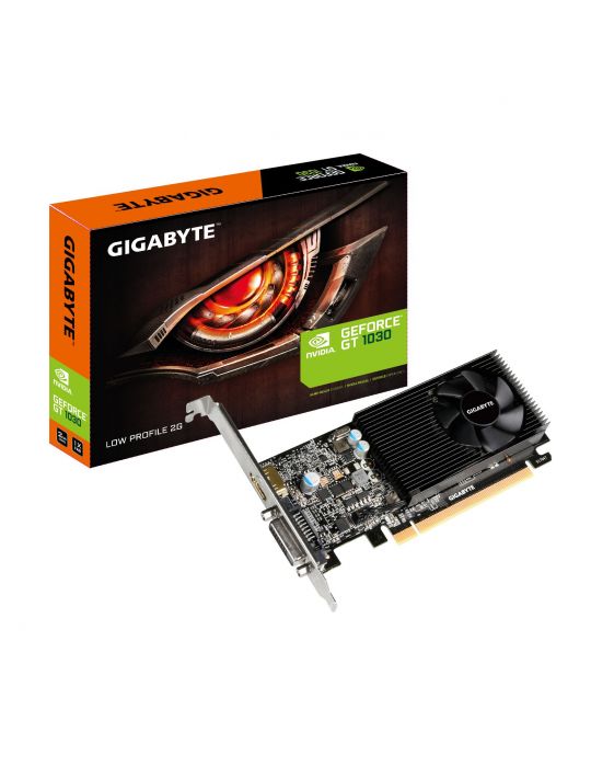 Placa video Gigabyte nVidia GeForce GT 1030 Low Profile 2GB DDR5 64bit Gigabyte - 3