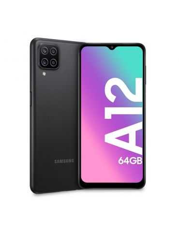 Samsung Galaxy A12 SM-A125FZKVEUE smartphone 16,5 cm (6.5") Dual SIM Android 10.0 4G USB tip-C 4 Giga Bites 64 Giga Bites 5000 S