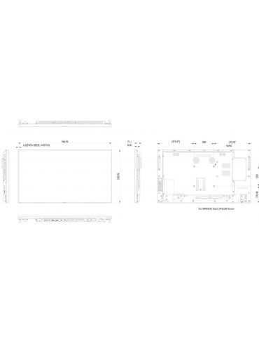 Monitor lfd 41.92 lfd philips 42bdl5057p signage solutions 24/7 fhd Philips - 1 - Tik.ro