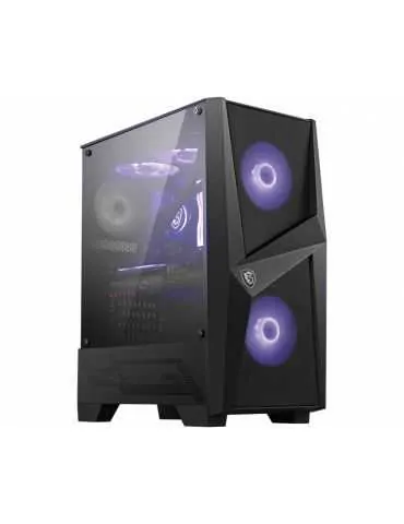 MSI MAG FORGE 100M carcase PC Midi Tower Negru, Transparente Msi - 1 - Tik.ro