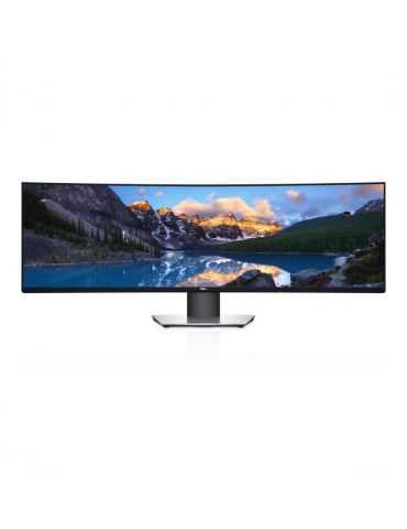 Monitor dell 49'' curved ips resolution 5120 x 1440 at Dell - 1 - Tik.ro