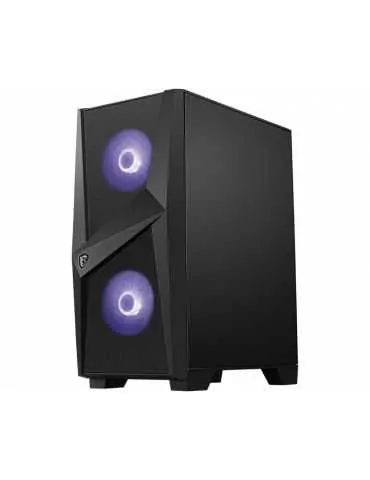 MSI MAG FORGE 100M carcase PC Midi Tower Negru, Transparente Msi - 3