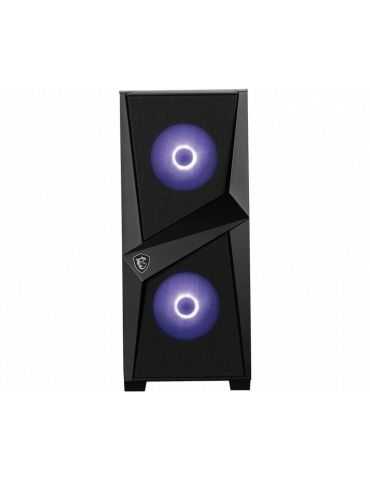 MSI MAG FORGE 100M carcase PC Midi Tower Negru, Transparente Msi - 4