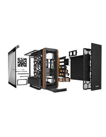 be quiet! Silent Base 801 Window Midi Tower Negru, Portocală Be quiet! - 5