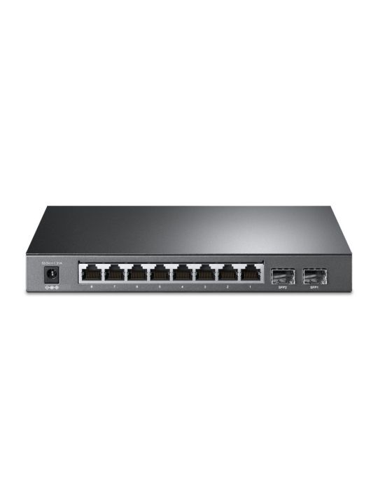 TP-LINK TL-SG2210P switch-uri Gestionate L2/L4 Gigabit Ethernet (10/100/1000) Power over Ethernet (PoE) Suport Negru Tp-link - 3