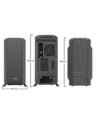 be quiet! Silent Base 801 Midi Tower Negru, Argint Be quiet! - 2