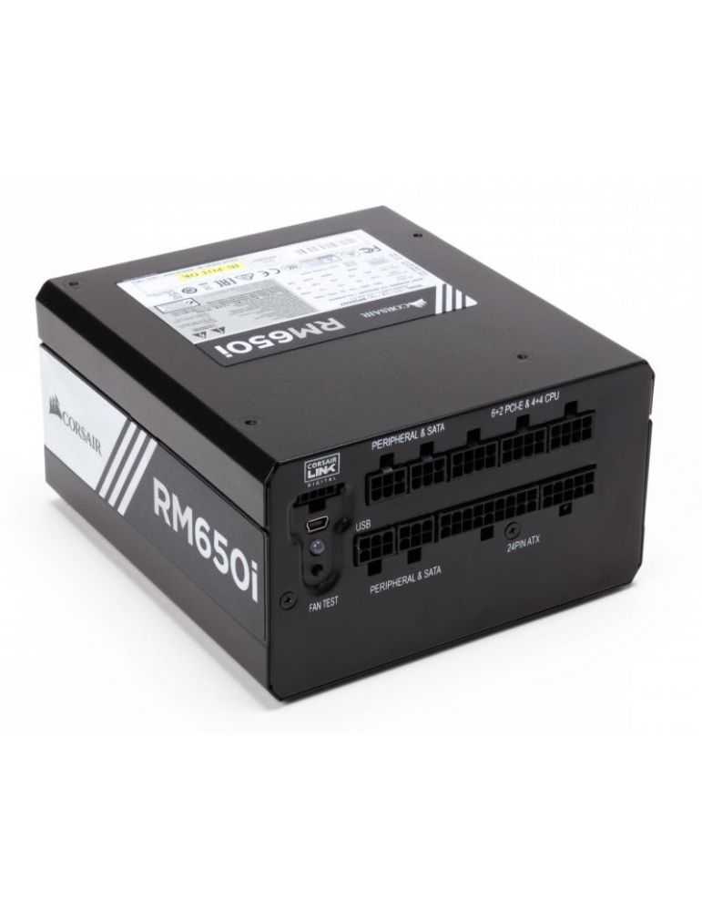 Sursa corsair rmi series rm650i 650w full-modulara 80 plus gold
