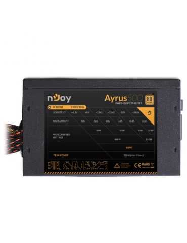 Sursa atx njoy 500w ayrus 500 eff 80% 12v 2.3 Njoy - 1