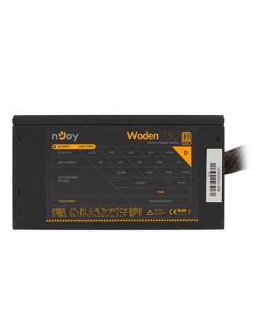 Sursa atx njoy 750w woden 750 eff 80+ gold 140mm Njoy - 1