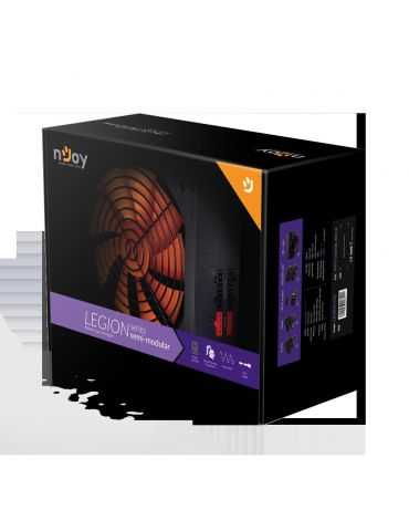 Sursa njoy legion 700 700w semi-modulara 80 plus silver eff. Njoy - 1