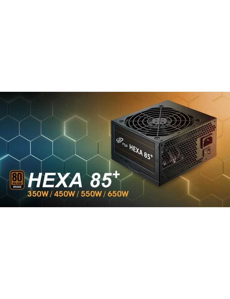 Sursa fsp hexa85 plus series 550 550w 80 plus bronze