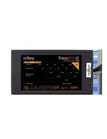 Sursa atx 800w njoy freya 800 800w intelligent auto-thermal fan Njoy - 1