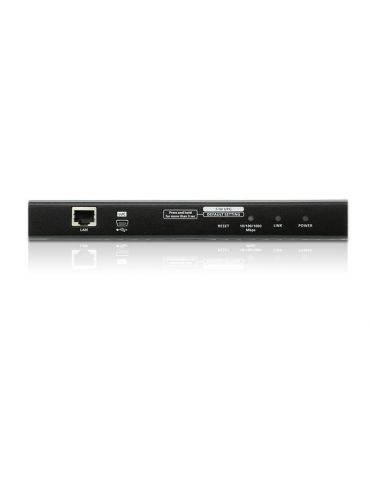 ATEN CN8000A-AT-G switch-uri pentru tastatură, mouse și monitor (KVM) Raft pentru montat echipamente Negru Aten - 3