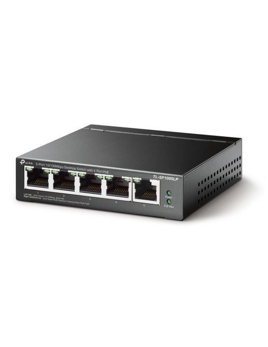 TP-LINK TL-SF1005LP switch-uri Fara management Fast Ethernet (10/100) Power over Ethernet (PoE) Suport Negru Tp-link - 2