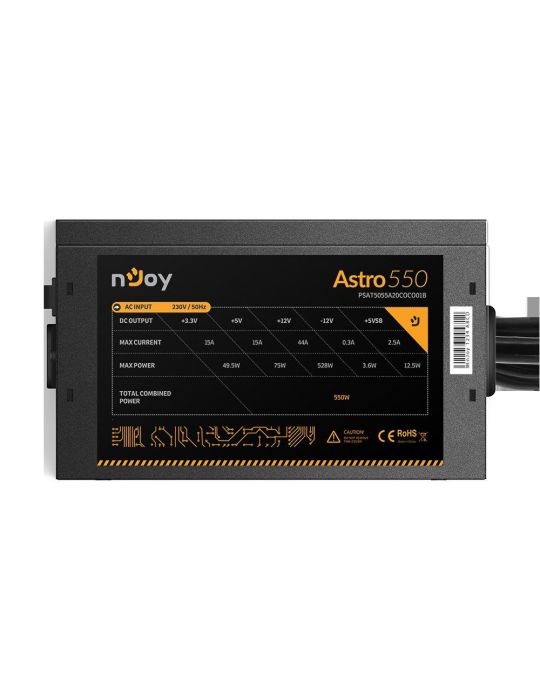 Sursa njoy astro 550 atx 550w   putere (w) 550w  versiune Njoy - 1