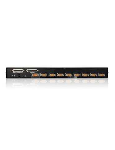 ATEN CS1708A-AT-G switch-uri pentru tastatură, mouse și monitor (KVM) Raft pentru montat echipamente Negru Aten - 2