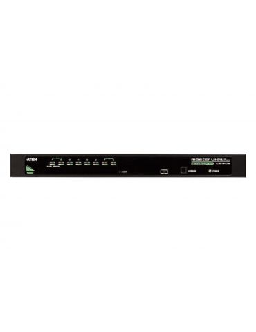 ATEN CS1308-AT-G switch-uri pentru tastatură, mouse și monitor (KVM) Raft pentru montat echipamente Negru Aten - 4
