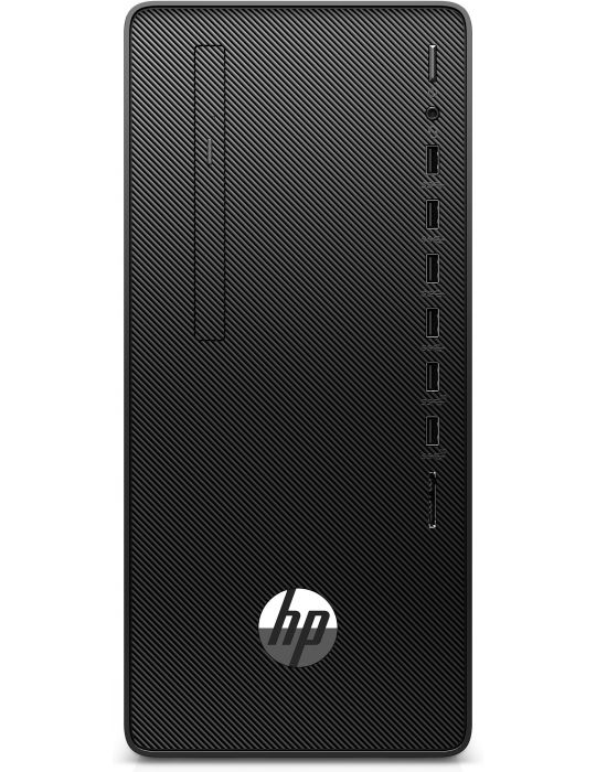 HP 290 G4 DDR4-SDRAM i7-10700 Micro Tower Intel® Core™ i7 8 Giga Bites 256 Giga Bites SSD Windows 10 Pro PC-ul Negru Hp - 1