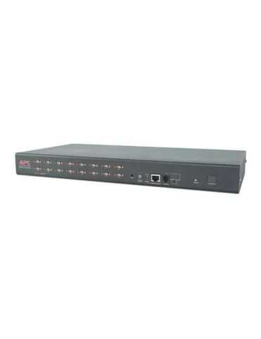 APC 16 Port Multi-Platform Analog KVM switch-uri pentru tastatură, mouse și monitor (KVM) Raft pentru montat echipamente Negru A - Tik.ro