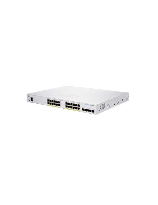 Cisco CBS250-24P-4G-EU switch-uri Gestionate L2/L3 Gigabit Ethernet (10/100/1000) Argint Cisco - 1