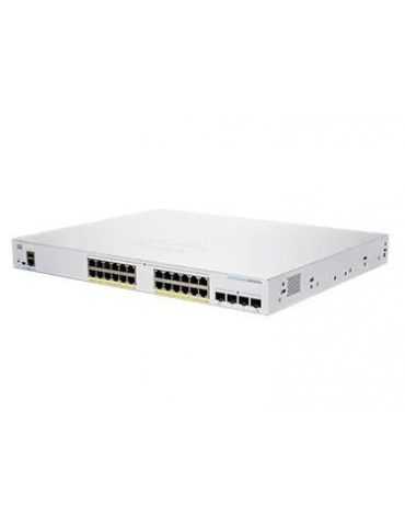 Cisco CBS250-24FP-4X-EU switch-uri Gestionate L2/L3 Gigabit Ethernet (10/100/1000) Argint Cisco - 1 - Tik.ro