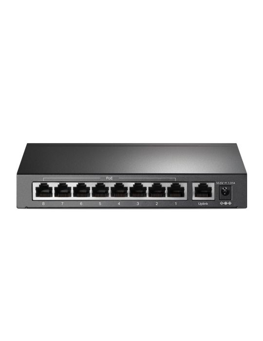 TP-LINK TL-SF1009P switch-uri Fara management Fast Ethernet (10/100) Power over Ethernet (PoE) Suport Negru Tp-link - 3