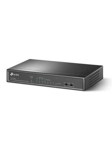TP-LINK TL-SF1008LP switch-uri Fara management Fast Ethernet (10/100) Power over Ethernet (PoE) Suport Negru Tp-link - 2