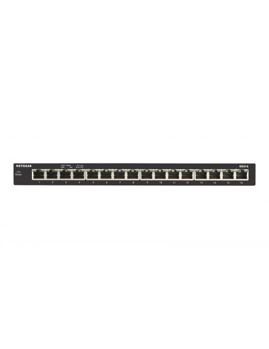 Netgear GS316 Fara management Gigabit Ethernet (10/100/1000) Negru Netgear - 3