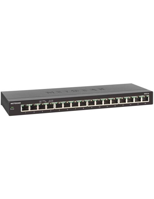 Netgear GS316 Fara management Gigabit Ethernet (10/100/1000) Negru Netgear - 4