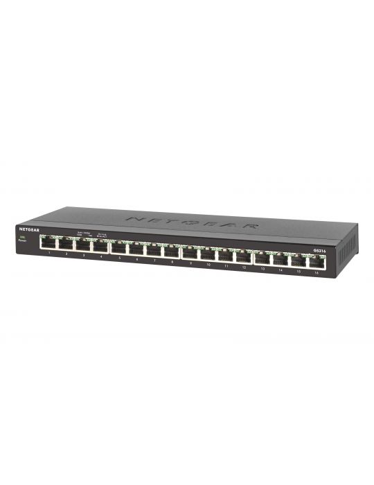 Netgear GS316 Fara management Gigabit Ethernet (10/100/1000) Negru Netgear - 11