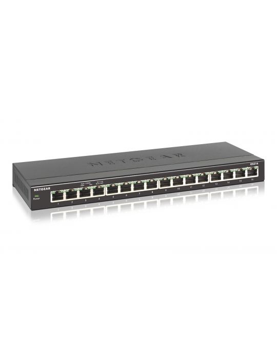 Netgear GS316 Fara management Gigabit Ethernet (10/100/1000) Negru Netgear - 13