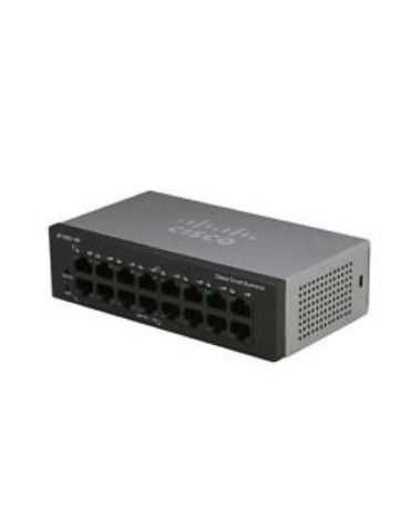 Cisco Small Business SF110-16 Fara management L2 Fast Ethernet (10/100) Negru Cisco - 1
