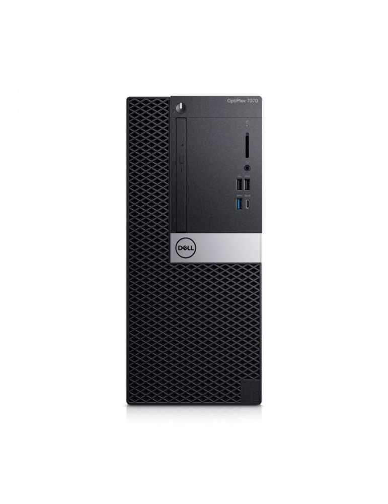 Desktop dell optiplex 7070 mt intel core i7-9700 (8 cores/12mb/8t/3.0ghz
