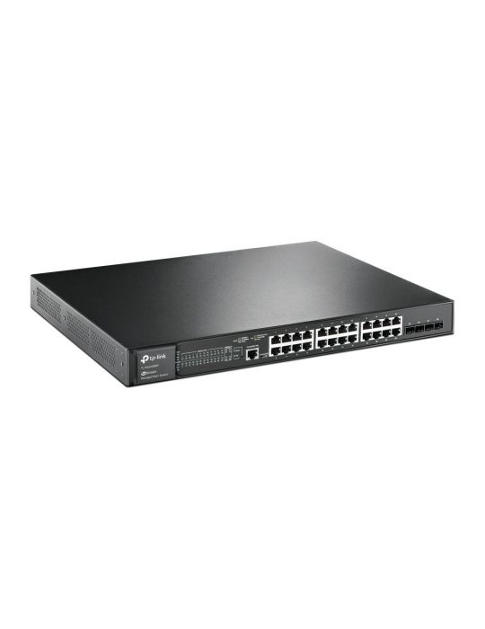 TP-LINK TL-SG3428MP switch-uri Gestionate L2/L2+ Gigabit Ethernet (10/100/1000) Power over Ethernet (PoE) Suport Negru Tp-link -